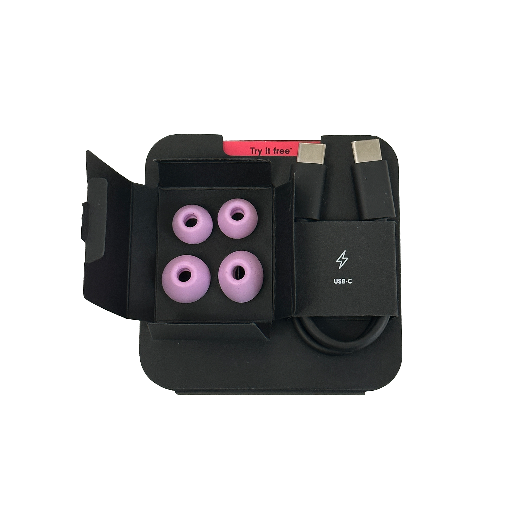 Beats Fit Pro Wireless Earbuds with Secure Fit, Noise Cancelling & 3 Sizes Ear Tips + USB-C Charging Cable - Perfect for Workouts, Running & Travel