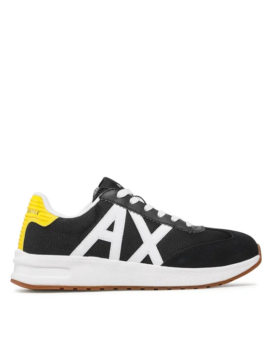 Armani Exchange Men's Dusseldorf Sneakers - Stylish Casual Shoes for Men | Comfortable Walking & Everyday Wear | Perfect for Work, Travel & Street Fashion