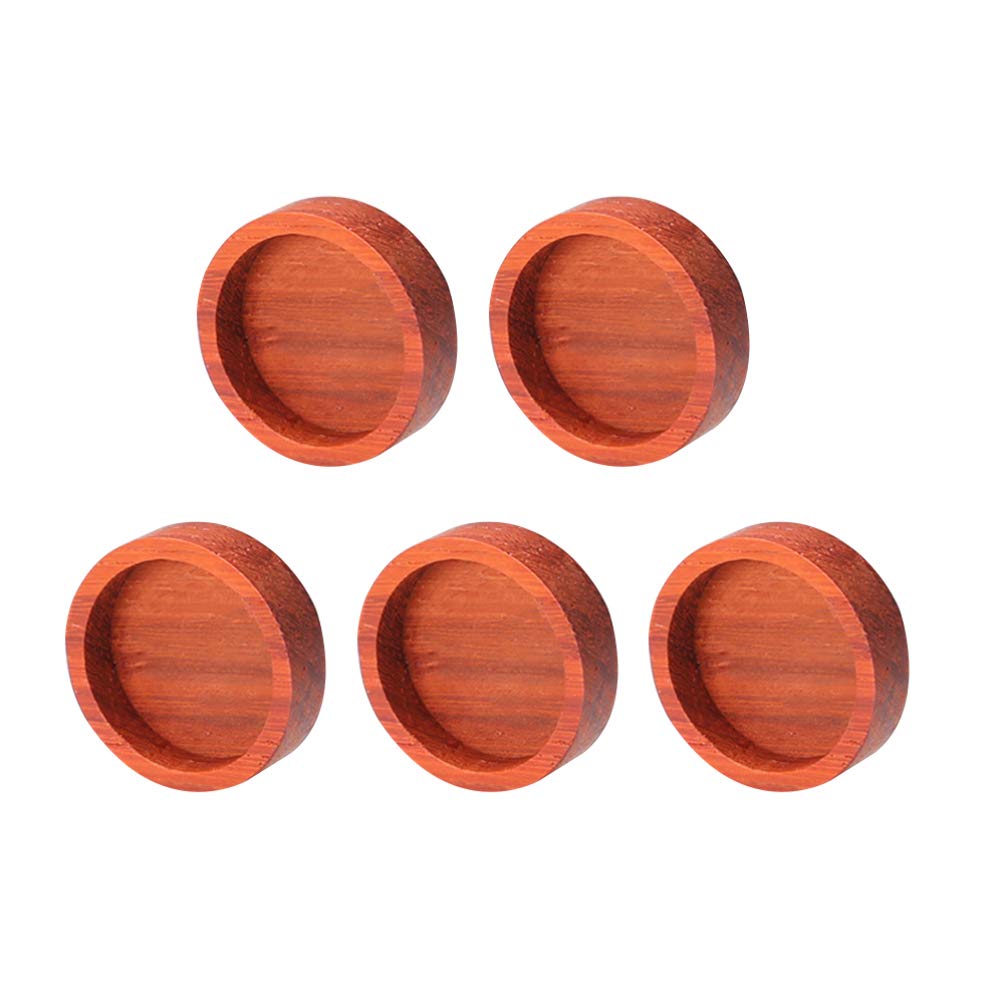 5pcs Wood Frame Epoxy Jewelry Molds for Necklace Pendants - DIY Resin Crafting, Handmade Jewelry Making, Gift Making Supplies