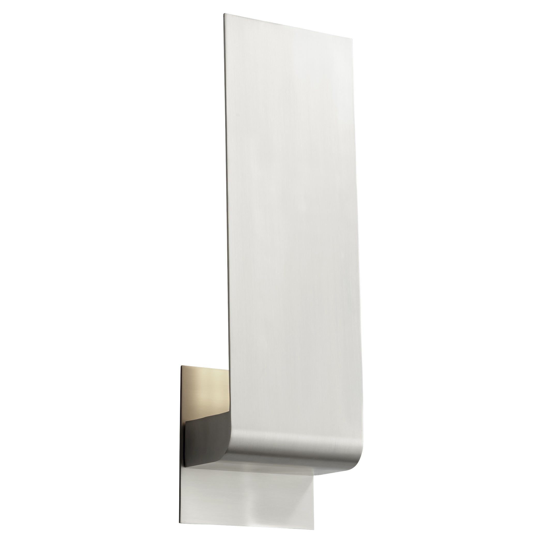 Oxygen Halo 3 515 24 Sconces in Satin Nickel - Modern Wall Lighting Fixtures for Living Room, Bedroom & Hallway Decor