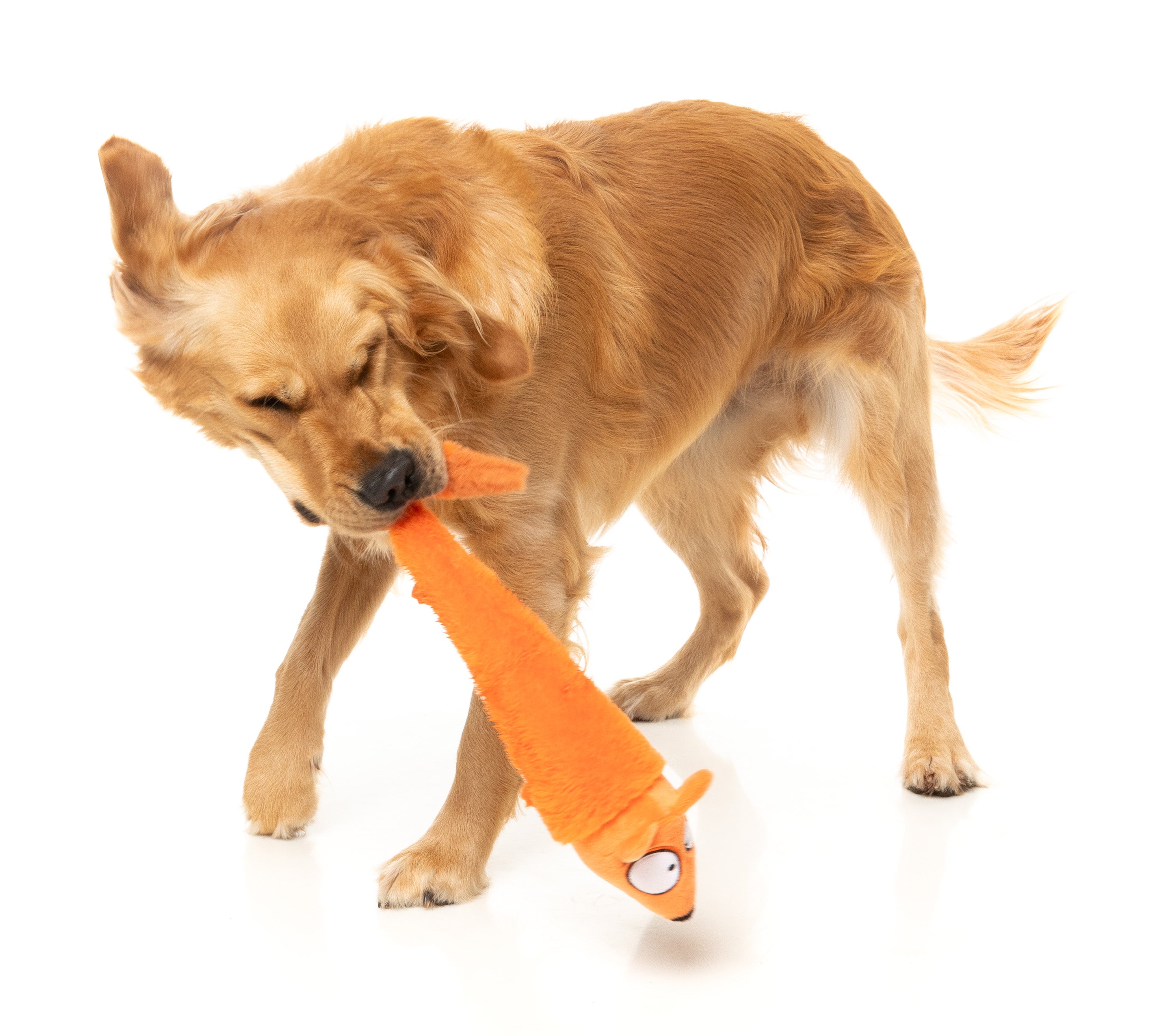 FuzzYard The Yeetz Swing and Throw Plush Dog Toy - Interactive Soft Chew Toy for Small & Medium Dogs - Perfect for Fetch, Tug-of-War & Indoor/Outdoor Playtime (Farewell Fox Design)
