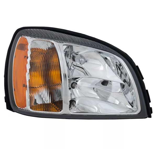 2004-2005 Cadillac Deville Right Passenger Side Halogen Headlight Replacement with Bulb - Perfect for Night Driving & Enhanced Visibility
