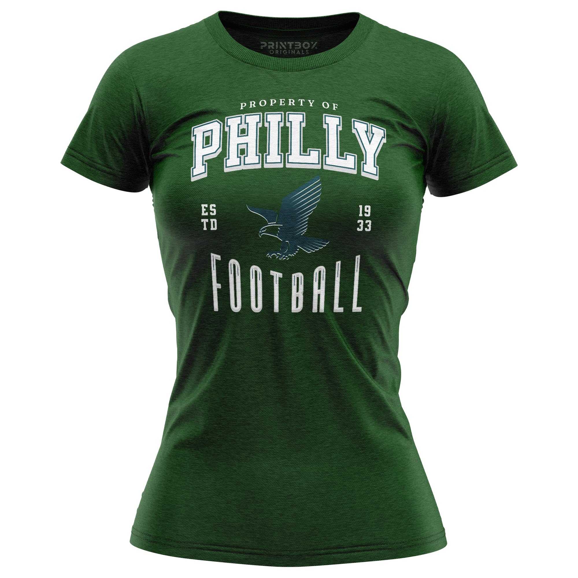 Philadelphia Eagles Football Shirt for Women - Official NFL Team Apparel, Stylish Fan Jersey for Game Day & Casual Wear
