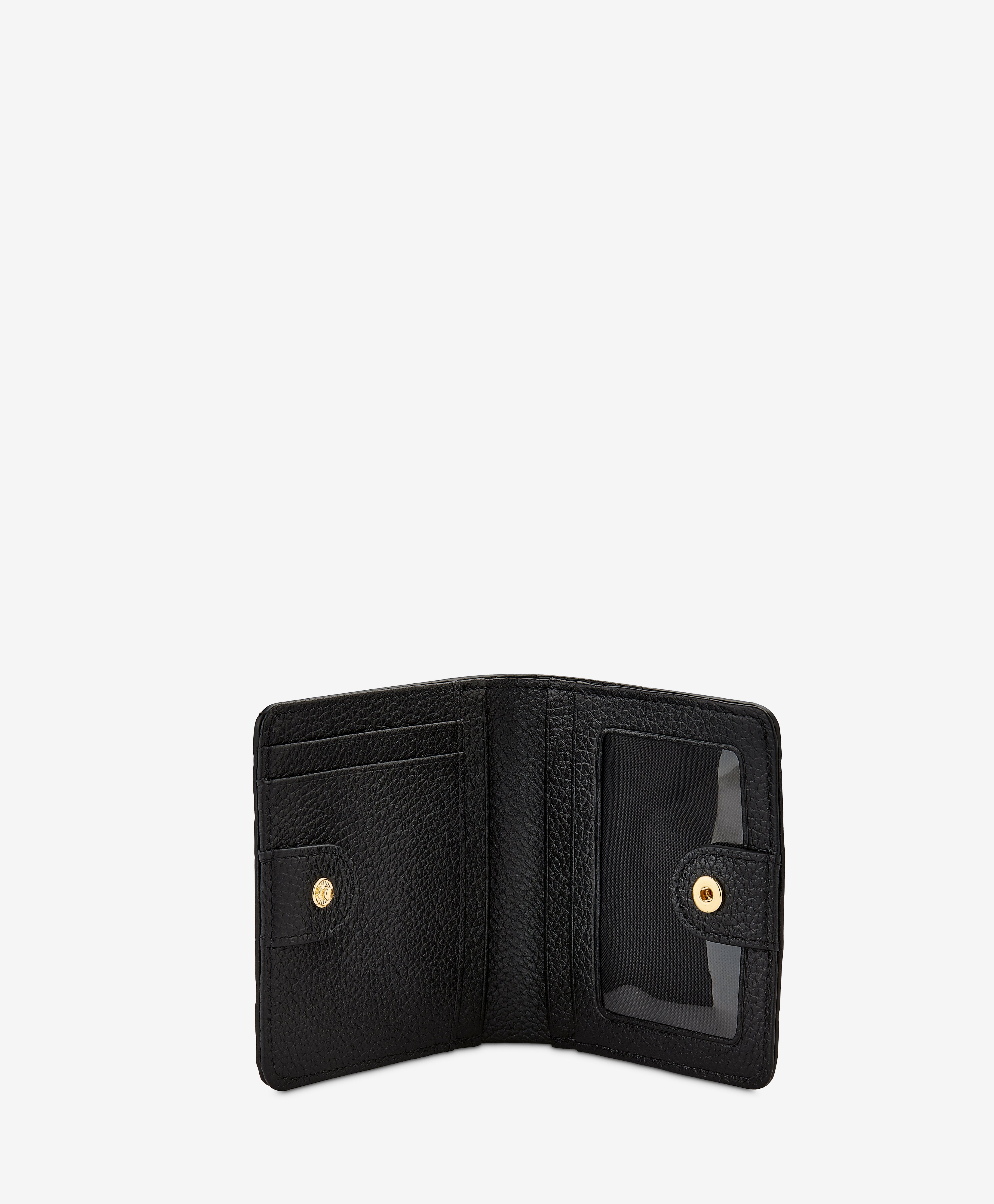 Mini Foldover Wallet for Women - Slim RFID Blocking Leather Card Holder - Perfect for Travel, Shopping & Everyday Use