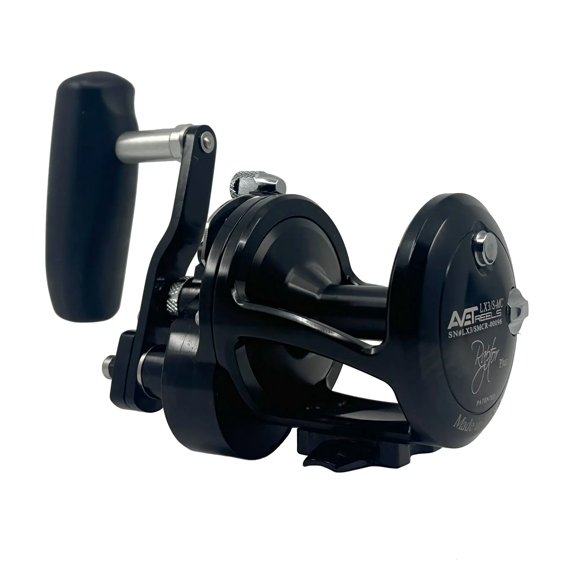 Avet LX Raptor Plus 3-Speed MC Saltwater Fishing Reel - High Performance Offshore & Big Game Fishing Reel for Tuna, Marlin & Deep Sea Fishing