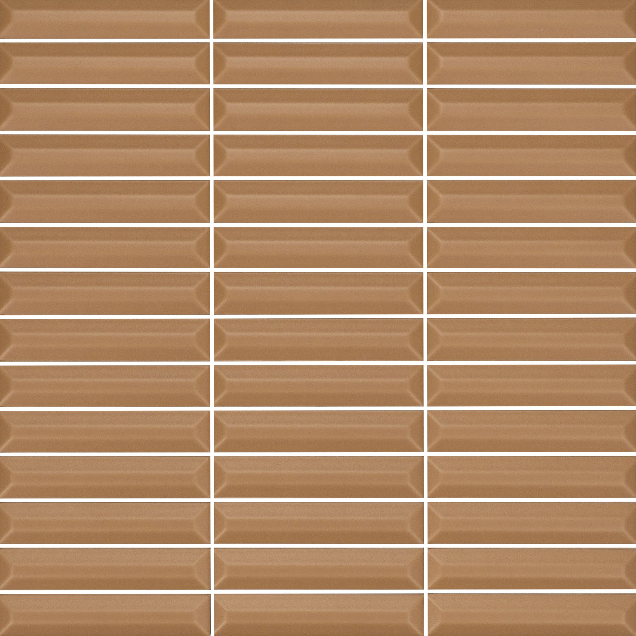 Hashira Curve Kit Kat Fluted Wall Tile - Decorative Ceramic Tiles for Kitchen Backsplash & Bathroom Accent Wall