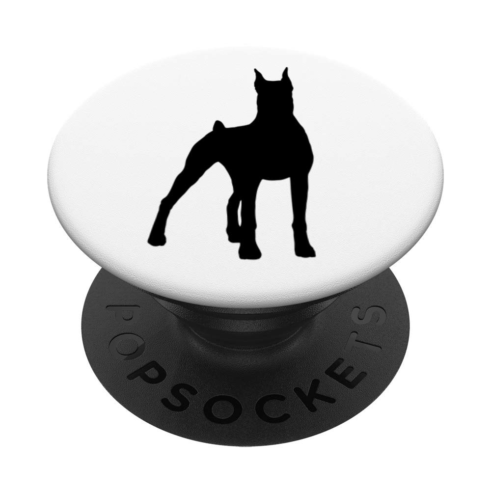 Doberman Pinscher PopSockets PopGrip - Swappable Phone Grip for iPhone, Samsung & Tablets - Secure Hold for Gaming, Selfies & Everyday Use