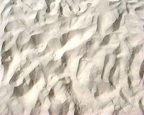 1/4 Sheet Real Beach Sand Birthday Cake Topper - Edible Cupcake Decorations for Beach Party, Wedding, Baby Shower & Summer Celebrations