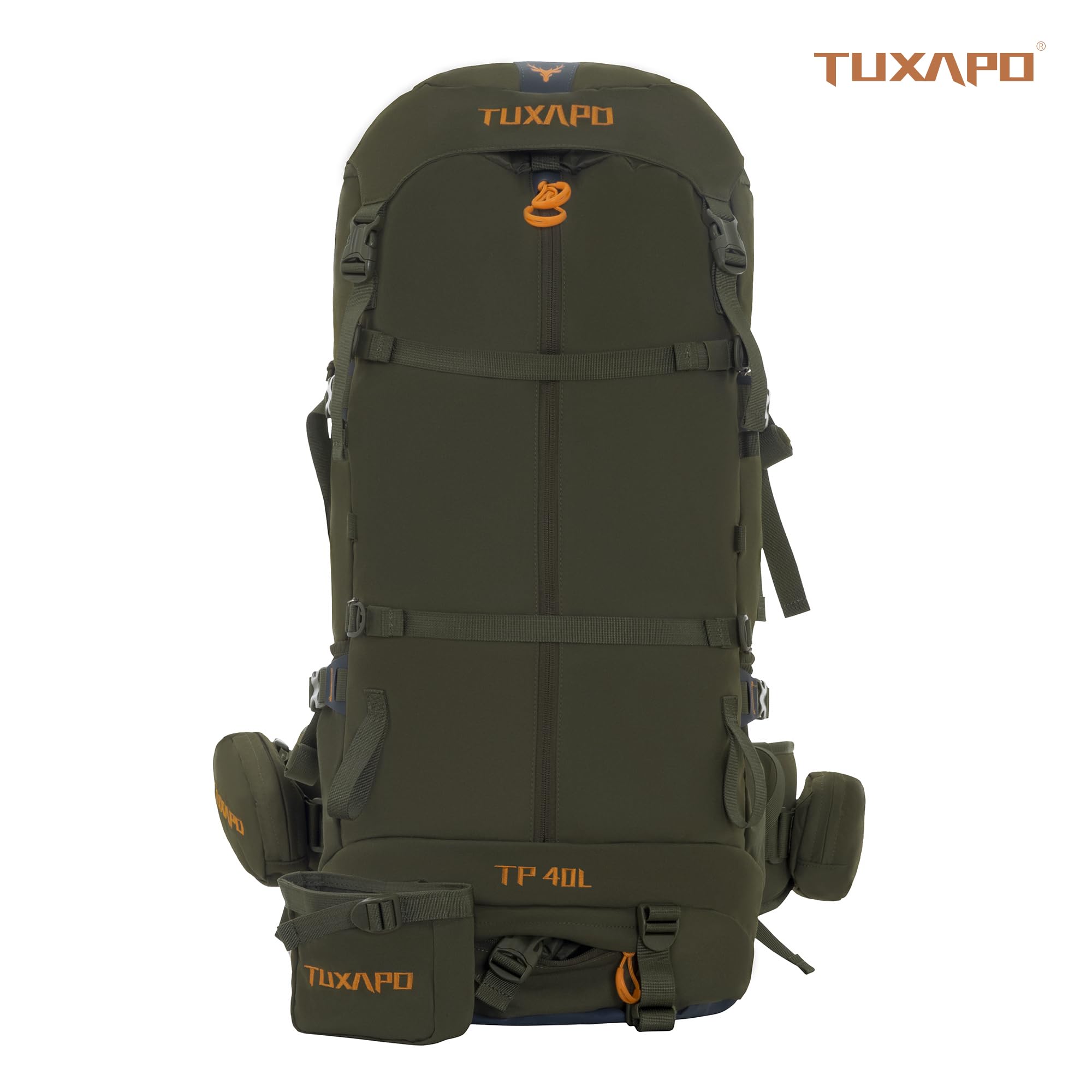 40L Internal Frame Backpack for Hiking, Camping & Hunting - Lightweight Waterproof Backpack with Rain Cover - Perfect for Outdoor Adventures & Travel Gear