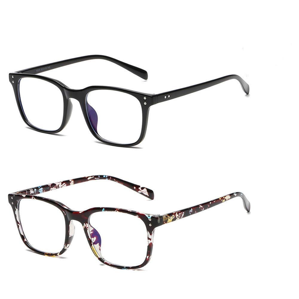 Blue Light Blocking Glasses for Women & Men - Anti Blue Ray Computer Glasses for Reading & Screen Use - Reduce Eye Strain & Improve Sleep - Perfect for Office, Gaming & Nighttime Use