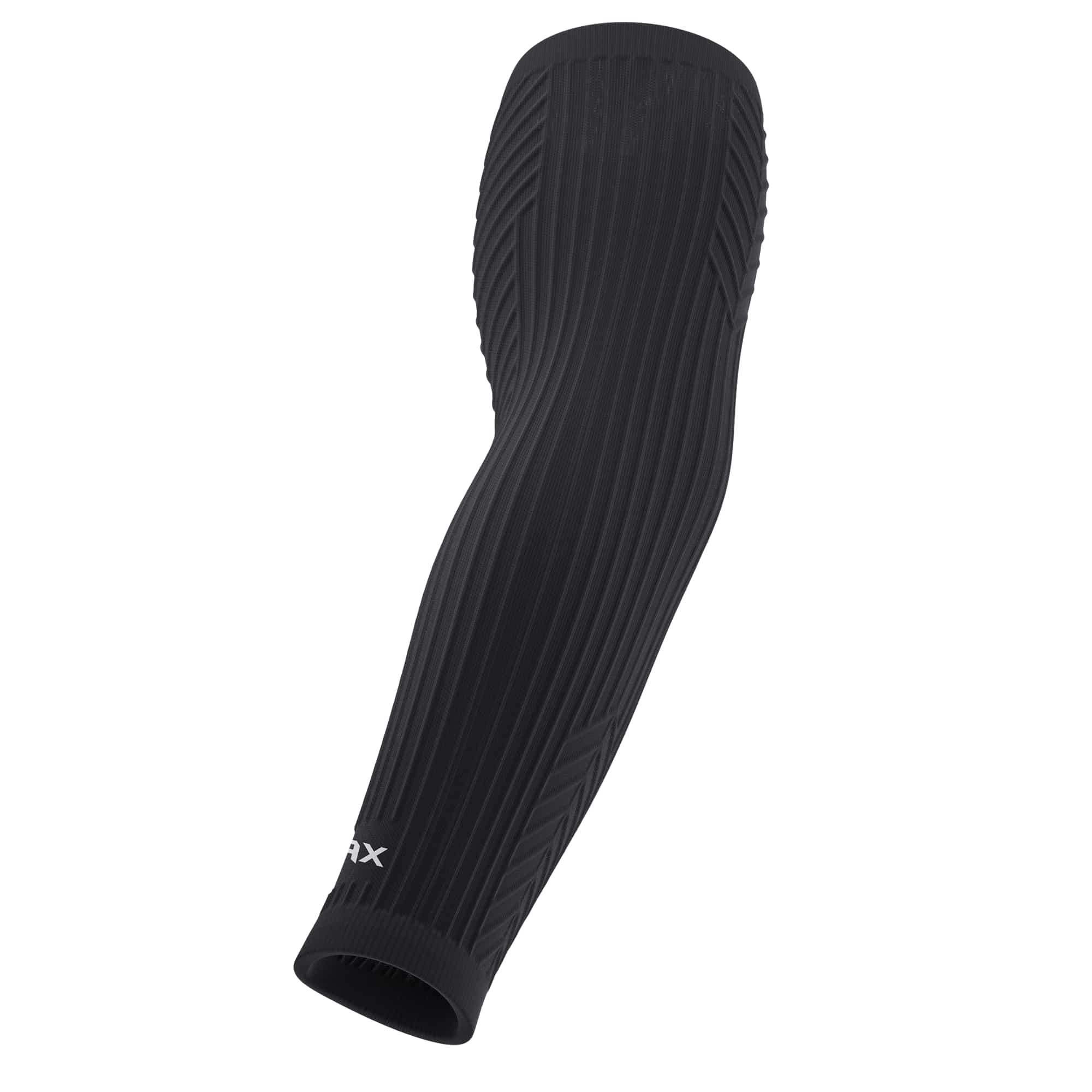 Jax Premium Recovery Arm Sleeve - Black | Compression Support for Post-Workout & Injury Rehabilitation | Ideal for Gym, Running, Tennis & Basketball