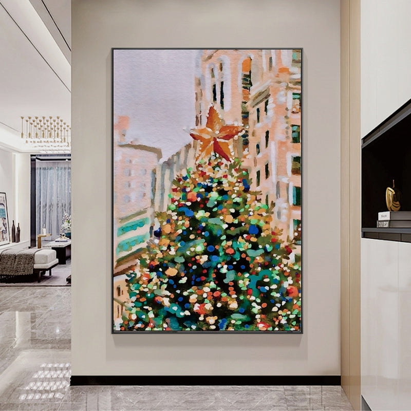 Christmas Tree - Premium Artificial Holiday Tree for Home Decor, Parties & Festive Celebrations - Perfect for Living Room, Office & Outdoor Decorations