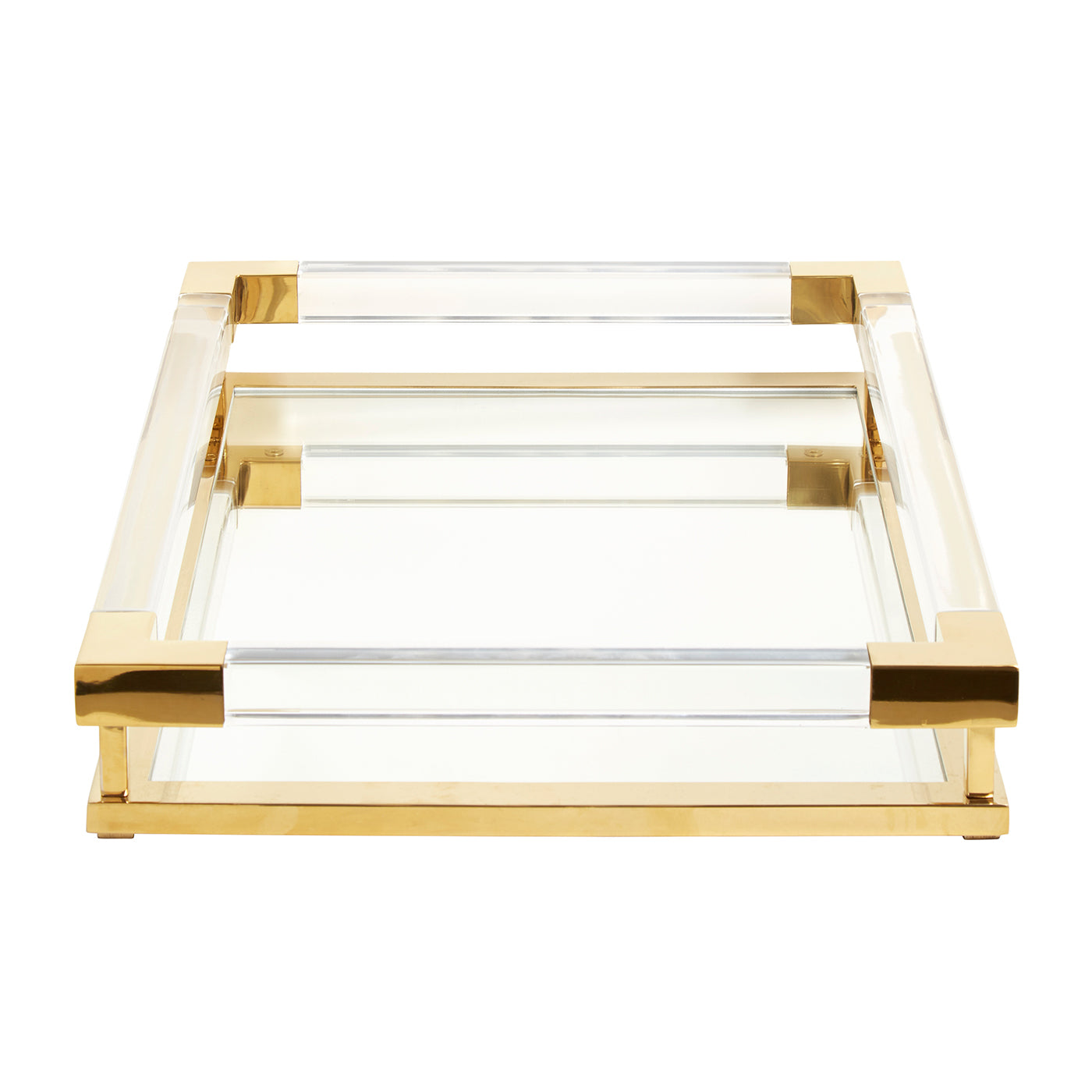 Jacques Tray - Elegant Wooden Serving Tray with Handles for Dining, Breakfast in Bed, and Home Decor | Perfect for Entertaining, Gifts, and Coffee Table Display