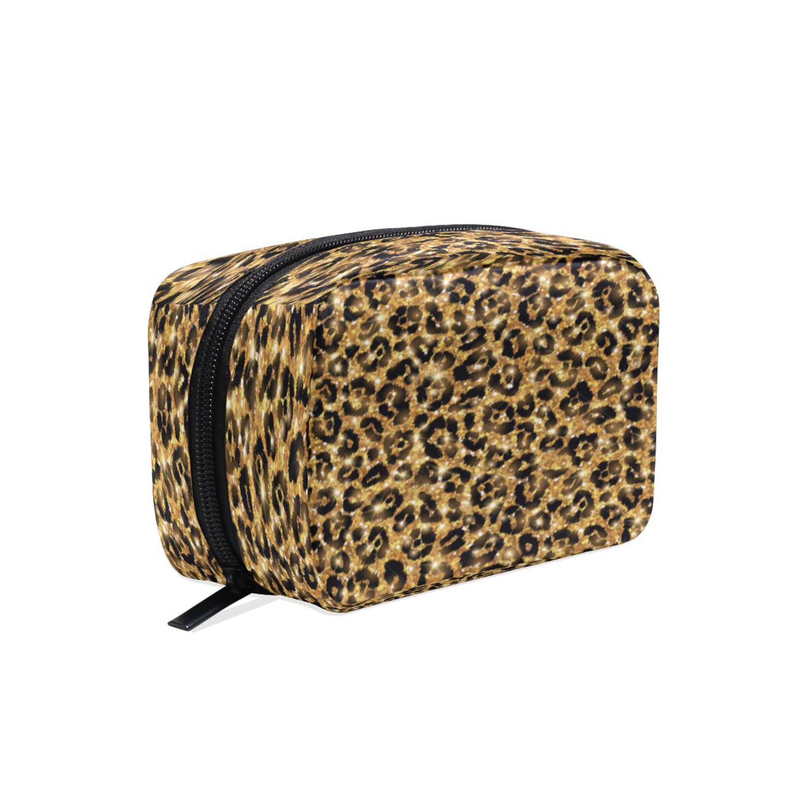 Leideawo Small Travel Cosmetic Bag for Women - Portable Toiletry & Makeup Organizer | Perfect for Daily Storage, Travel Essentials & On-the-Go Beauty Routine