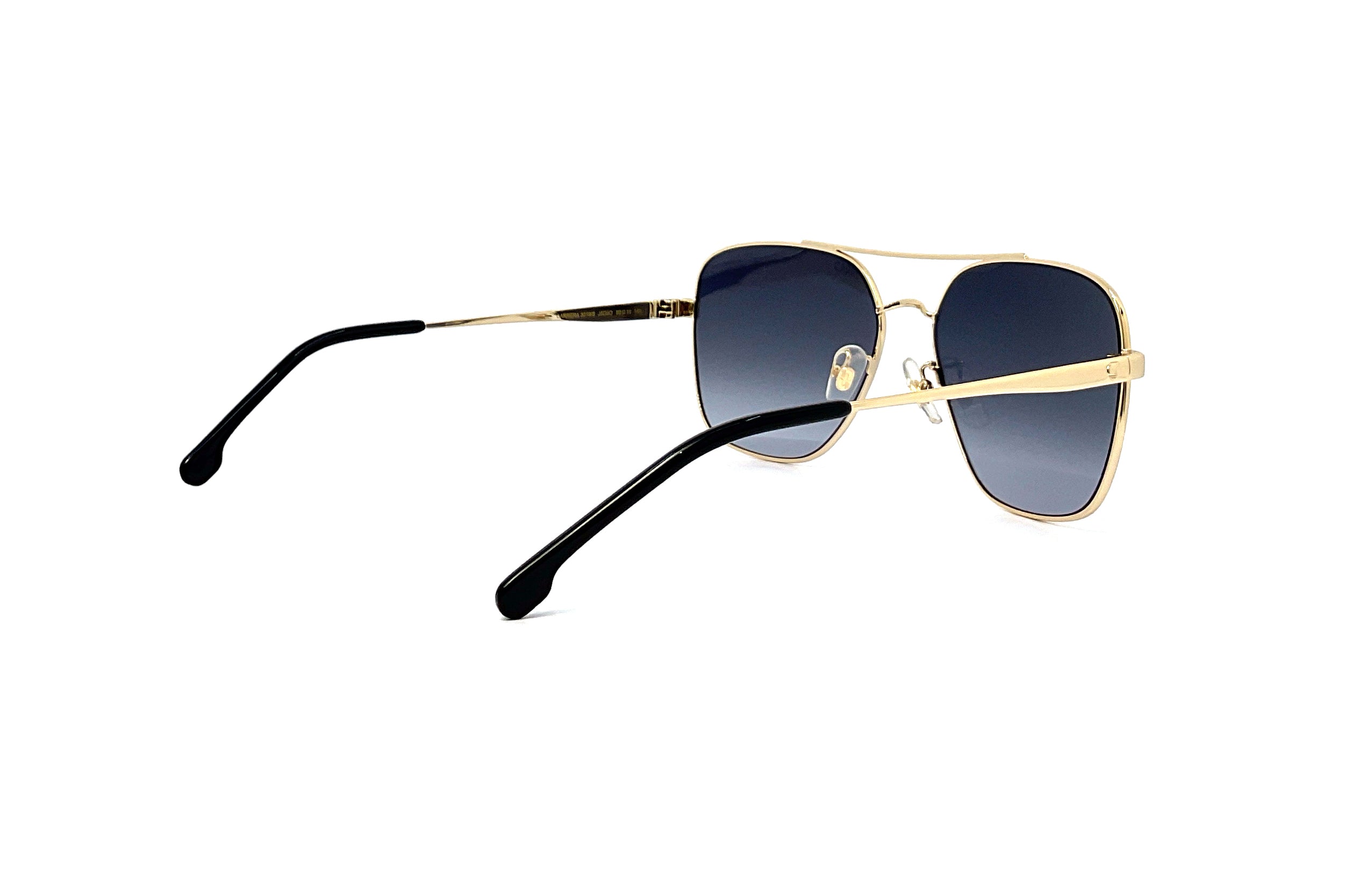 Carrera 3019/S Gold Sunglasses - Polarized UV Protection Aviator Sunglasses for Men & Women - Perfect for Driving, Travel & Outdoor Activities