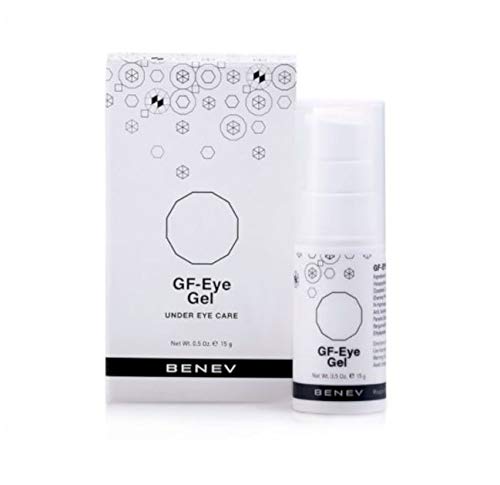 Benev Gf-Eye Gel for Dark Circles & Puffiness - Under Eye Treatment with Hyaluronic Acid & Collagen - Brightening & Hydrating Eye Cream for Women & Men - Perfect for Night & Day Use