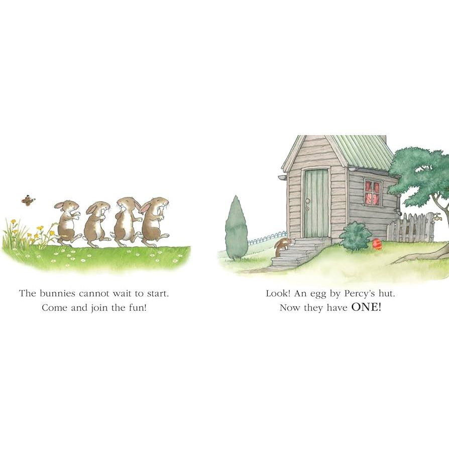 Percy's The Easter Egg Hunt by Nick Butterworth - Children's Easter Storybook for Family Reading & Holiday Traditions