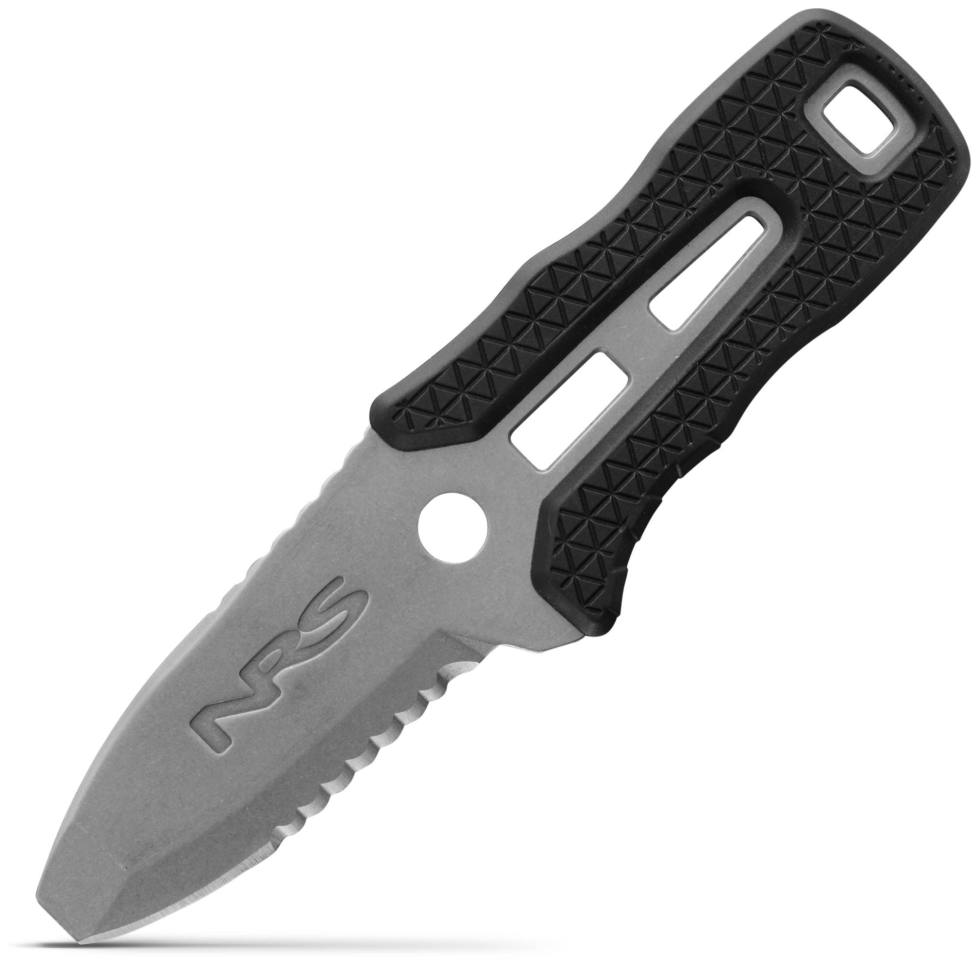 NRS Co Pilot Knife - Stainless Steel Survival Knife with Sheath, Compact & Lightweight for Outdoor Adventures, Camping, Hiking & Emergency Use
