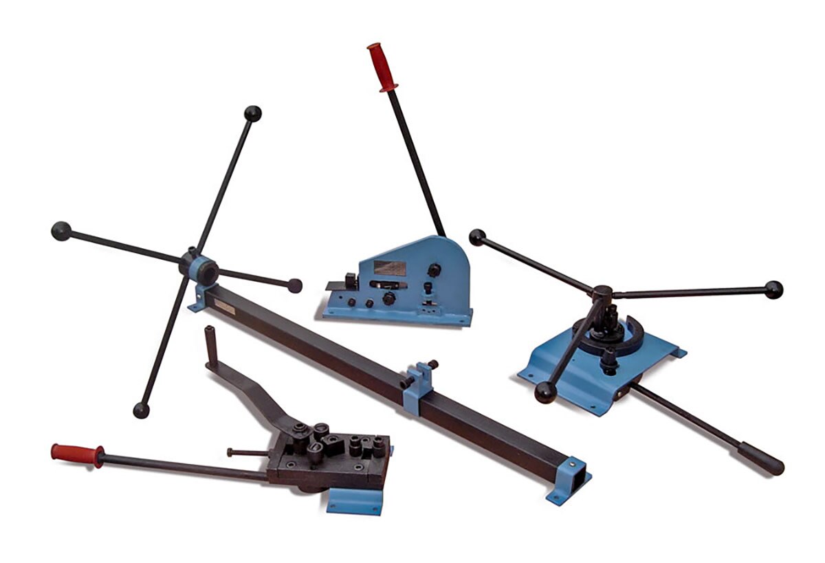 Baileigh Industrial BA9 1005662 MPB 40 Bench Top Bending System - Metal Sheet Bender for DIY Projects & Small Workshops | Perfect for Metal Fabrication, Jewelry Making & Automotive Repairs