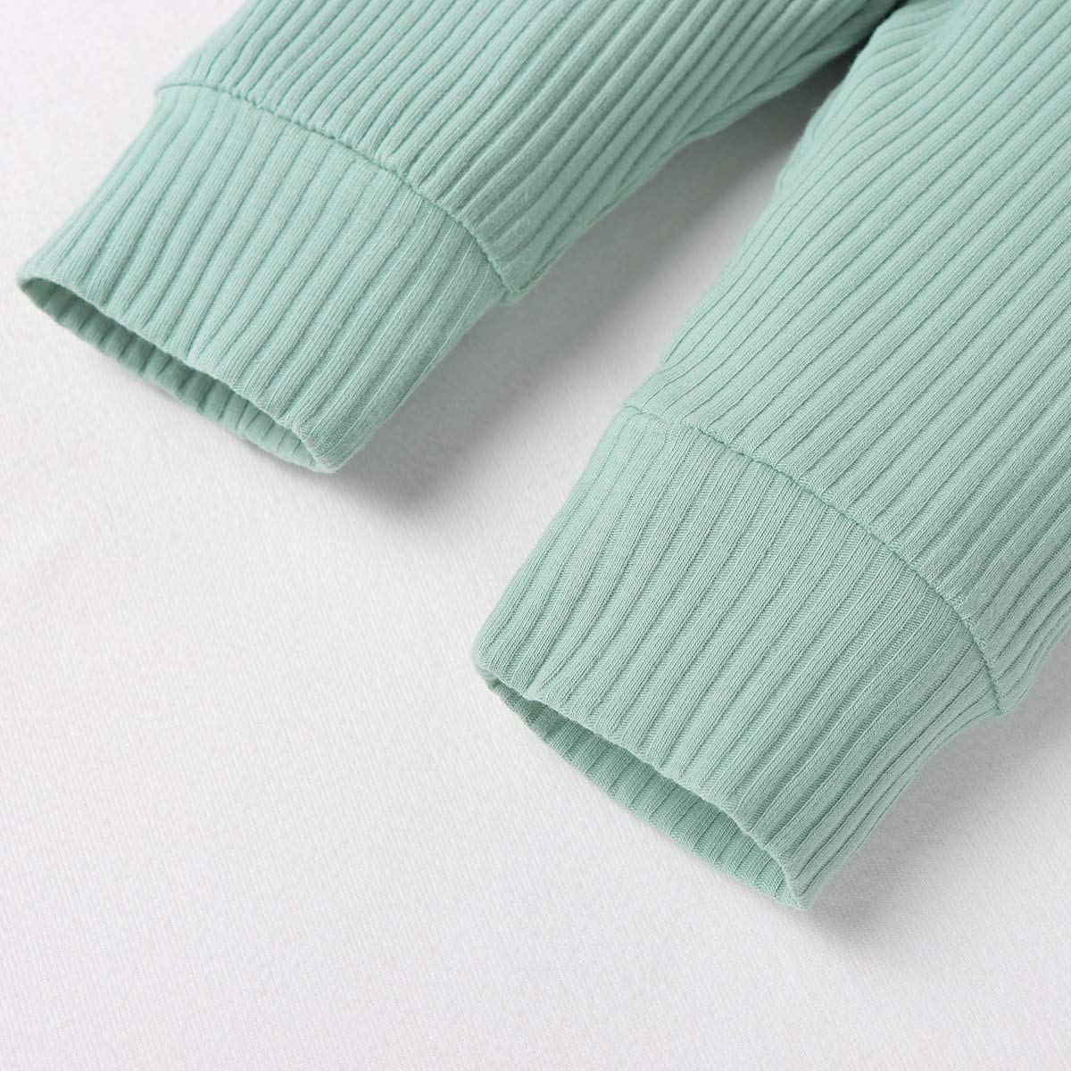 **Unisex Baby Pajamas Set - 2PCS Long Sleeve Romper & Pants for Boys & Girls - Soft Cotton Sleepwear for Newborns & Toddlers - Perfect for Bedtime, Lounging & Photo Shoots**