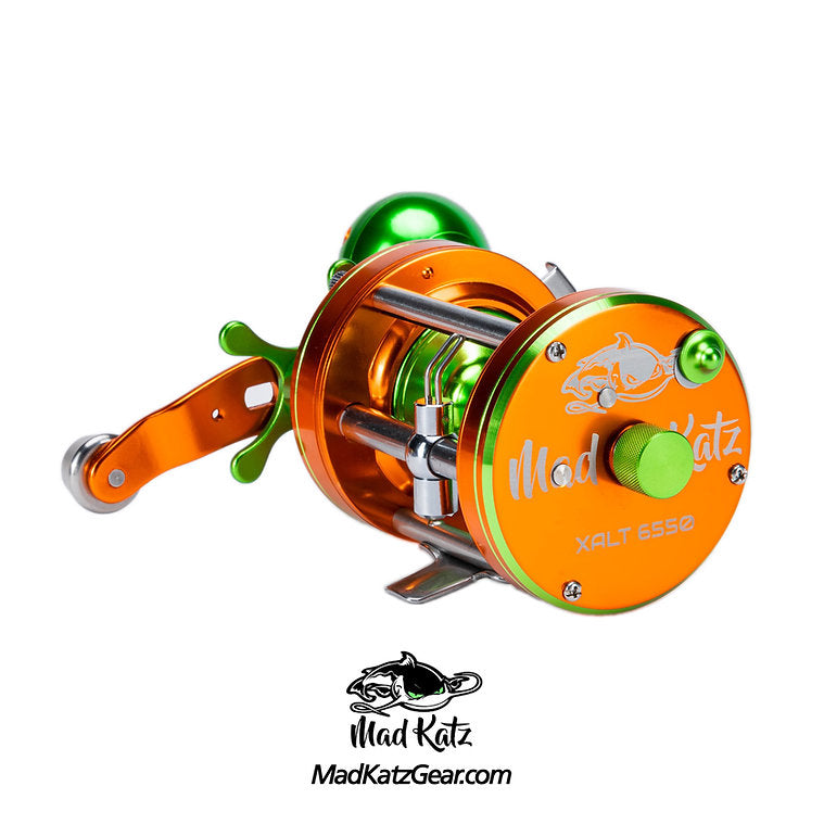 Mad Katz Reel Xalt 6550 Fishing Reel - Lightweight Saltwater Spinning Reel with Smooth Drag System - Perfect for Surf Fishing, Pier Fishing, and Offshore Angling