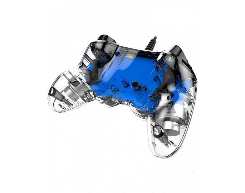 Nacon Compact Wireless Gaming Controller with LED Illumination - Ergonomic Design for PC, PS4, PS5 & Switch Gaming Sessions