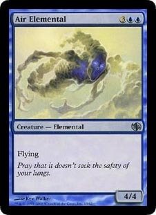 Magic The Gathering Air Elemental Card - Duel Decks Anthology Edition | Collectible Trading Card Game for MTG Players | Perfect for Deck Building & Strategic Gameplay