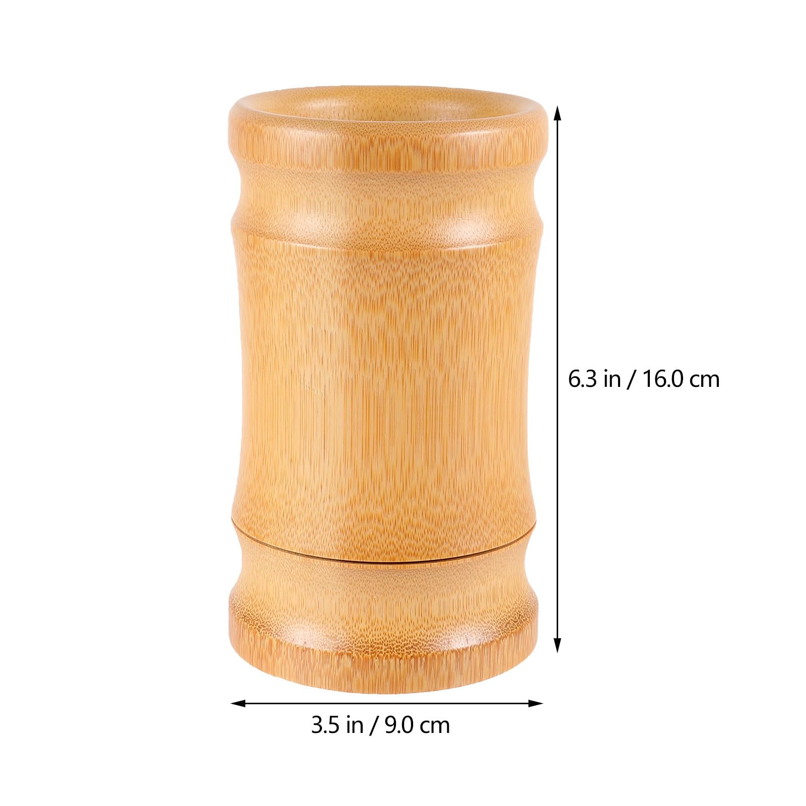 Bamboo Utensil Holder for Kitchen Counter - Spoon Organizer for Cooking