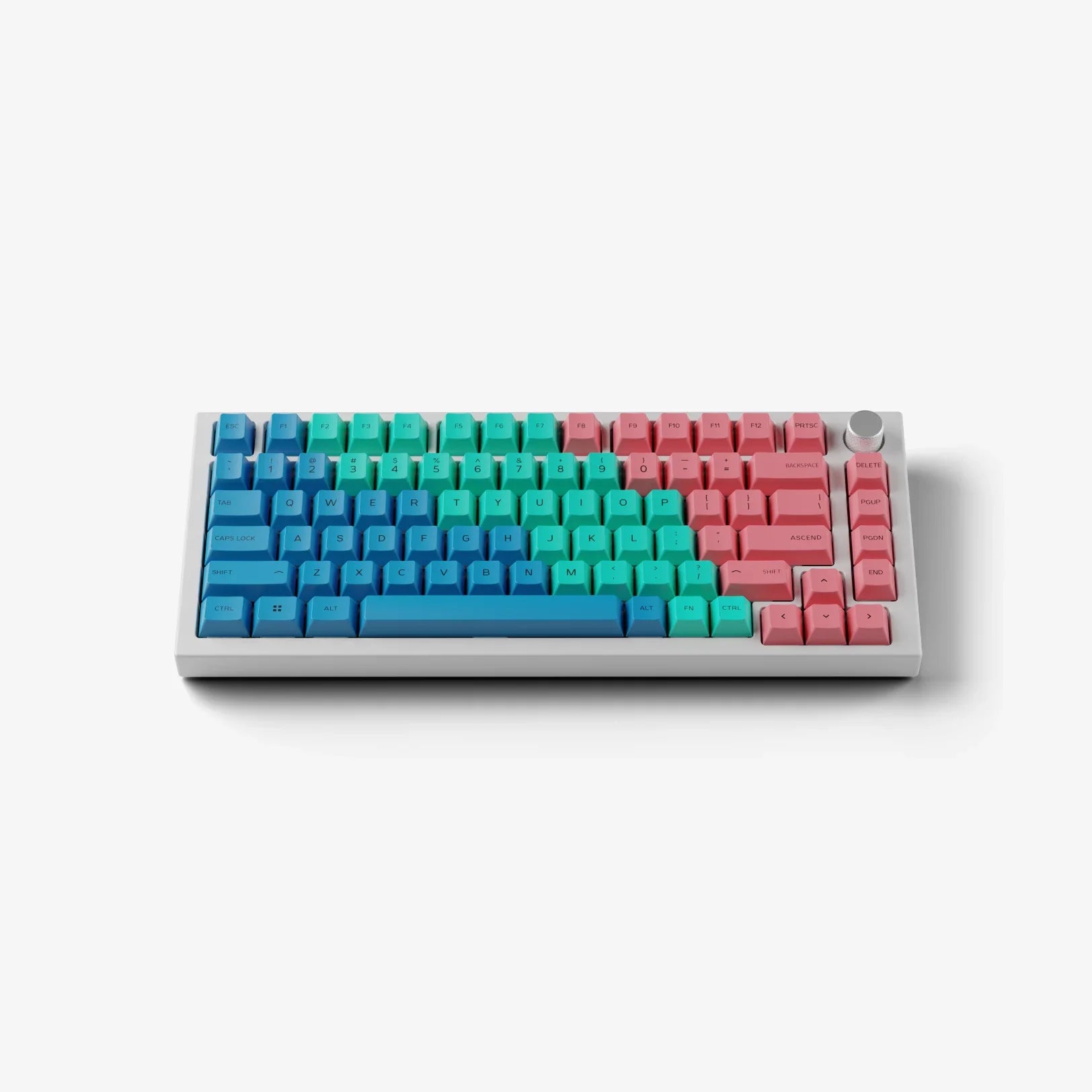 Vibrant Pastel Dye-Sublimated Keycaps for Mechanical Keyboards - Custom PBT Keycap Set for Typing, Gaming & Office Work