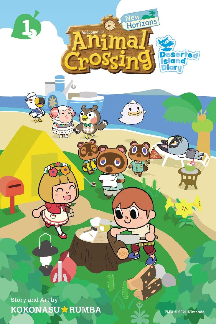 Animal Crossing: New Horizons Game - Deserted Island Diary Vol. 1 | Nintendo Switch Adventure | Perfect for Relaxing Gameplay & Virtual Island Life Simulation