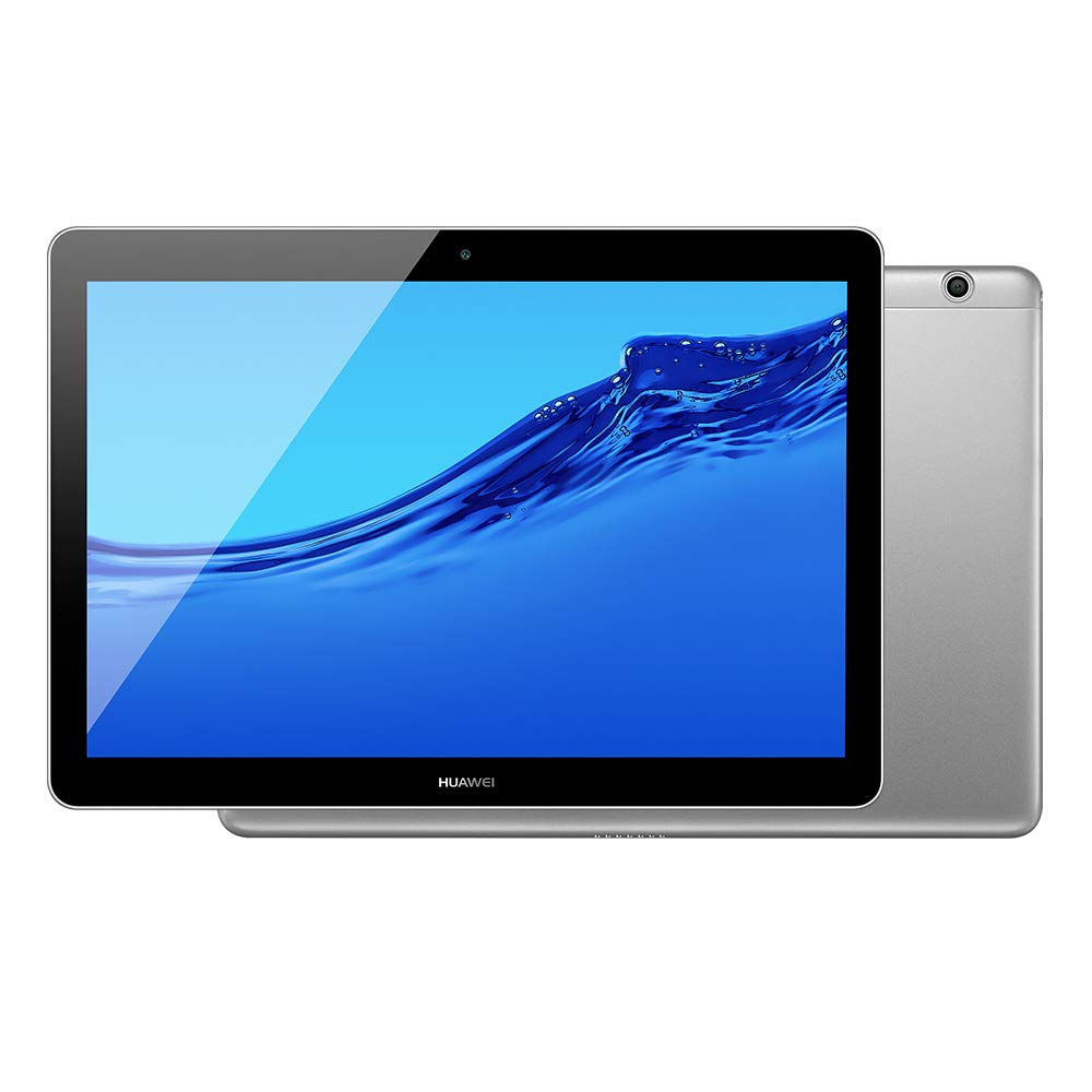 Huawei MediaPad T3 10 Inch Android Tablet - 16GB Storage 2GB RAM - WiFi, Aluminum Alloy Body, Gray - International Version (No Warranty) - Perfect for Work, Study & Entertainment