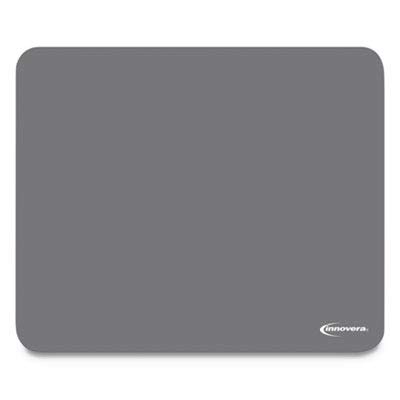 Latex-Free Mouse Pad - Non-Slip Grey Gaming & Office Desk Mat for Computers, Laptops - Perfect for Work, Gaming & Home Office Use