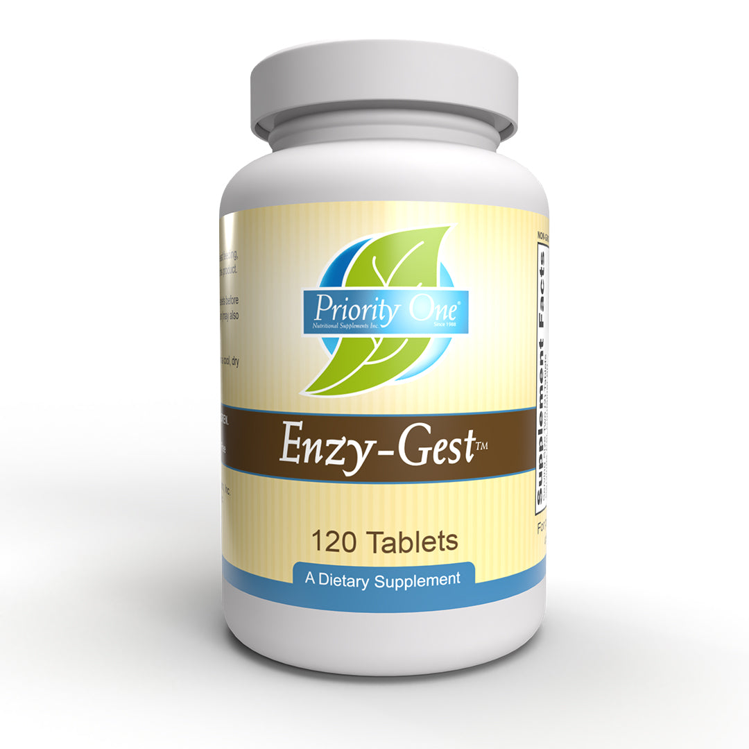 Enzy Gest™ Pancreatic Enzymes Supplement - Supports Healthy Digestion & Gut Health for Optimal Nutrient Absorption | Ideal for Digestive Comfort After Meals & Bloating Relief