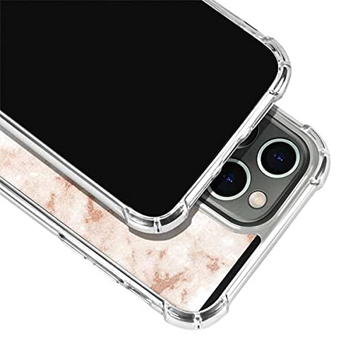 Clear Phone Case for iPhone 13 Pro Max - White Rose Gold Marble Design | Slim Protective Cover | Perfect for Everyday Use, Work & Travel