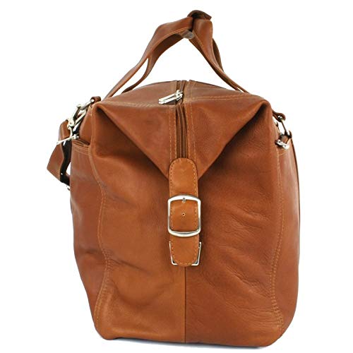 Extra Large Waterproof Duffle Bag with Multiple Zip Pockets - Chocolate Brown Travel Duffel for Gym, Sports, Weekend Trips & Outdoor Adventures