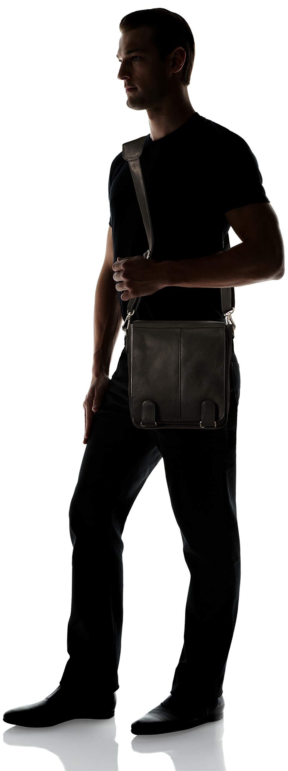 Double Loop Tablet Carry-All Bag - Universal Size in Black | Perfect for Work, Travel & School Organization