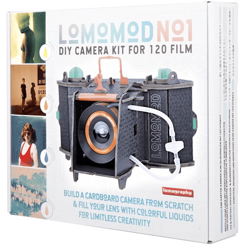 Lomography LomoMod No.1 35mm Film Camera - Vintage Style DIY Kit for Creative Photography | Perfect for Travel, Street & Experimental Shooting