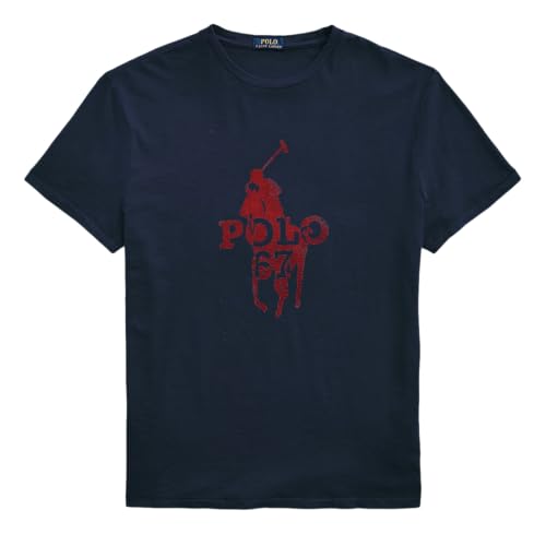 Navy Red Pony