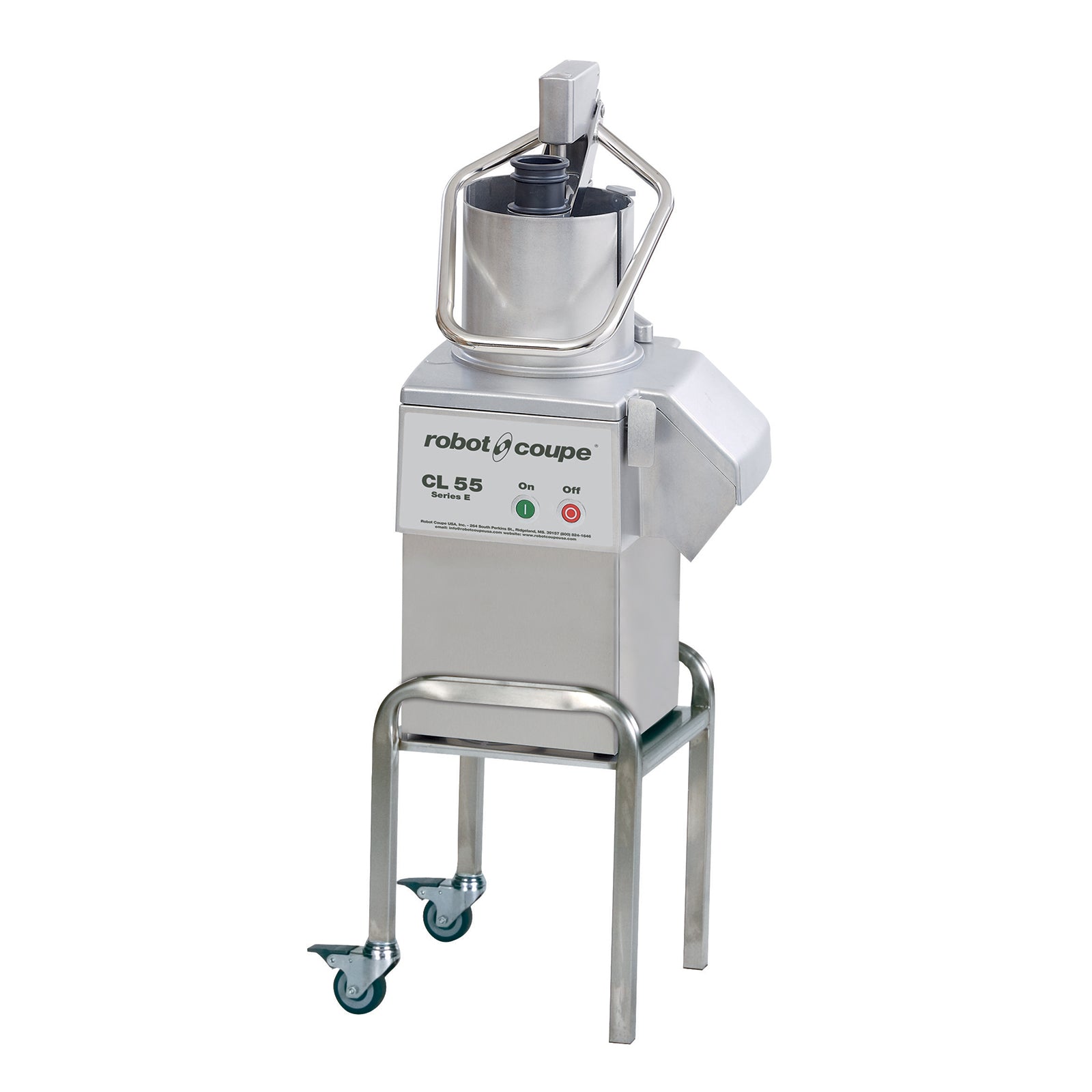 Robot Coupe 20 Commercial Food Processor - Heavy Duty Floor Model with 2 Attachments for Professional Kitchens & Catering Services | Perfect for Chopping, Grinding & Mixing Large Quantities