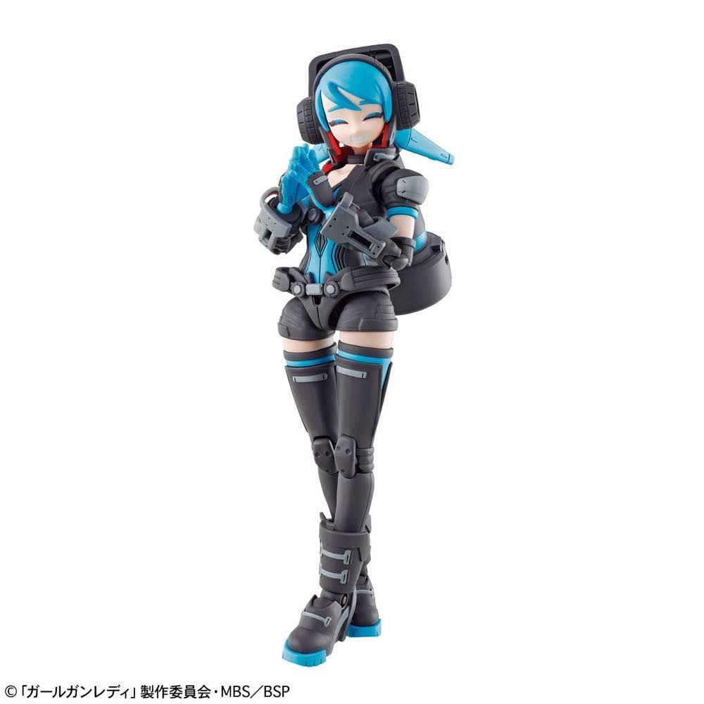 Bandai Girl Gun Lady Commander Alice Plastic Model Kit - Anime Figure Building Set for Collectors & Hobbyists - Perfect for Display, Gifts & DIY Projects