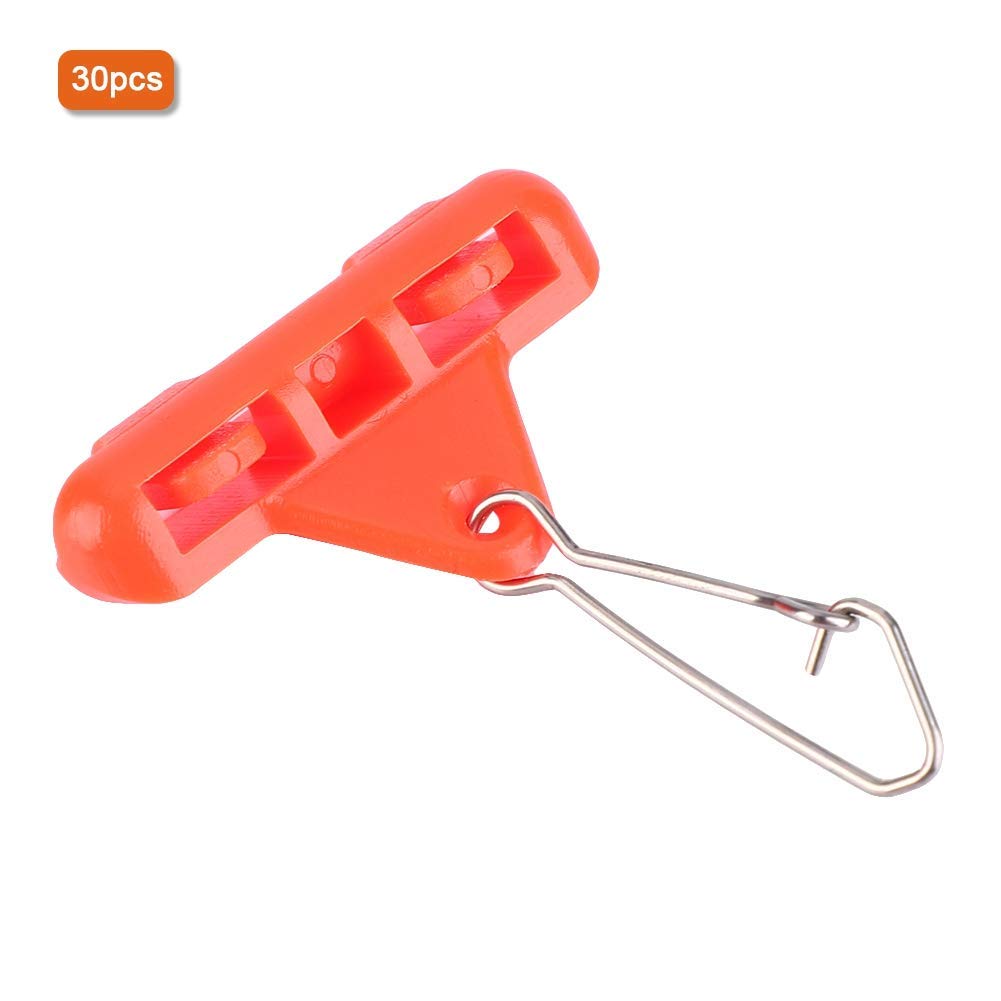Ubersweet® 30pcs High-Strength Fishing Weights Sinkers - 2.0 x 1.5 Inch Lead Tackle for Saltwater, Freshwater, Boat & Shore Fishing - Perfect for Bass, Trout, Catfish & Ocean Angling