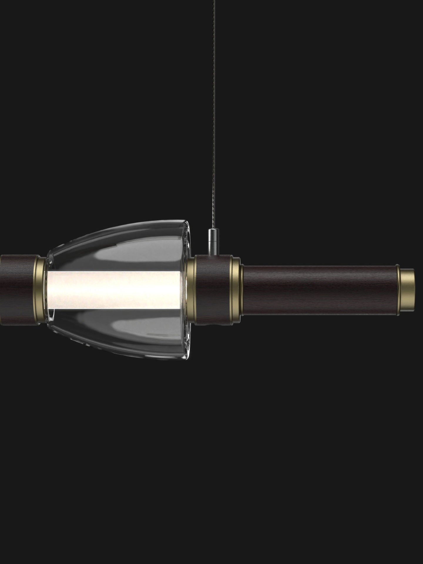 Aurora Luminosity Pendant Lamp - Modern Nordic Style LED Hanging Light for Bedroom, Living Room, Dining Room & Kitchen Decor