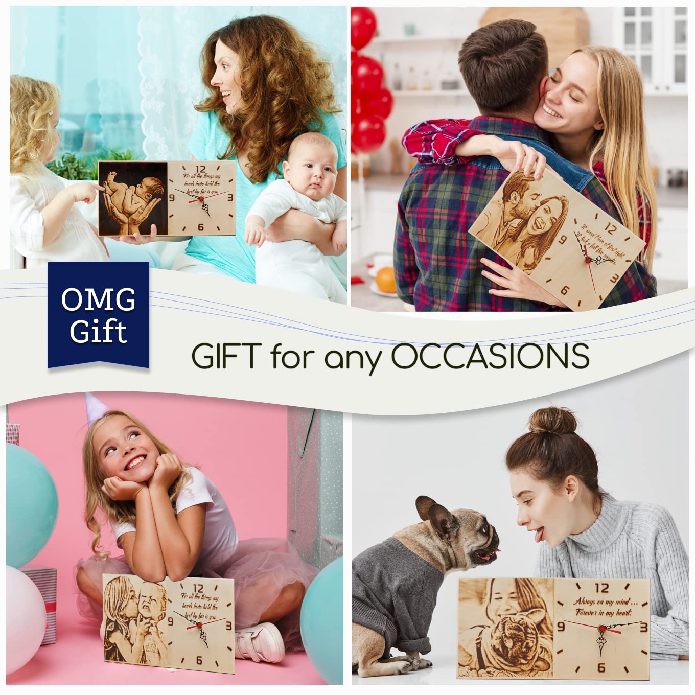Custom Wood Burning Art with Your Own Photo - Personalized Pyrography Portrait on Wood - Unique Handmade Gift for Anniversary, Thanksgiving, Housewarming & Long Distance - Perfect for Home Decor, Wedding Gifts & Special Occasions