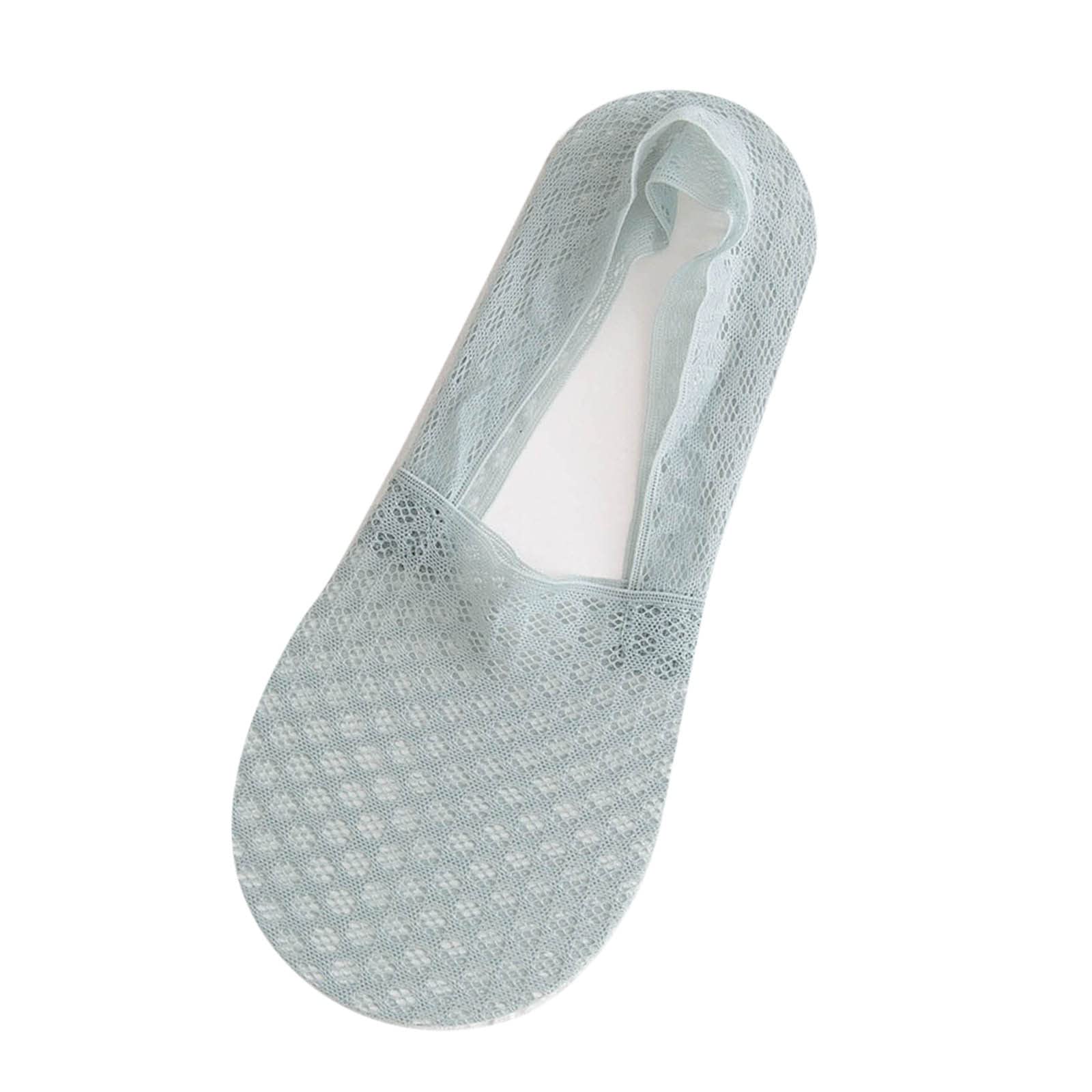 Women's Thin Low Cut Liner Socks - Non Slip Ankle Socks for Everyday Wear - Perfect for Work, Gym & Casual Outfits - Hidden Closet Organizer Metal Hanger Included