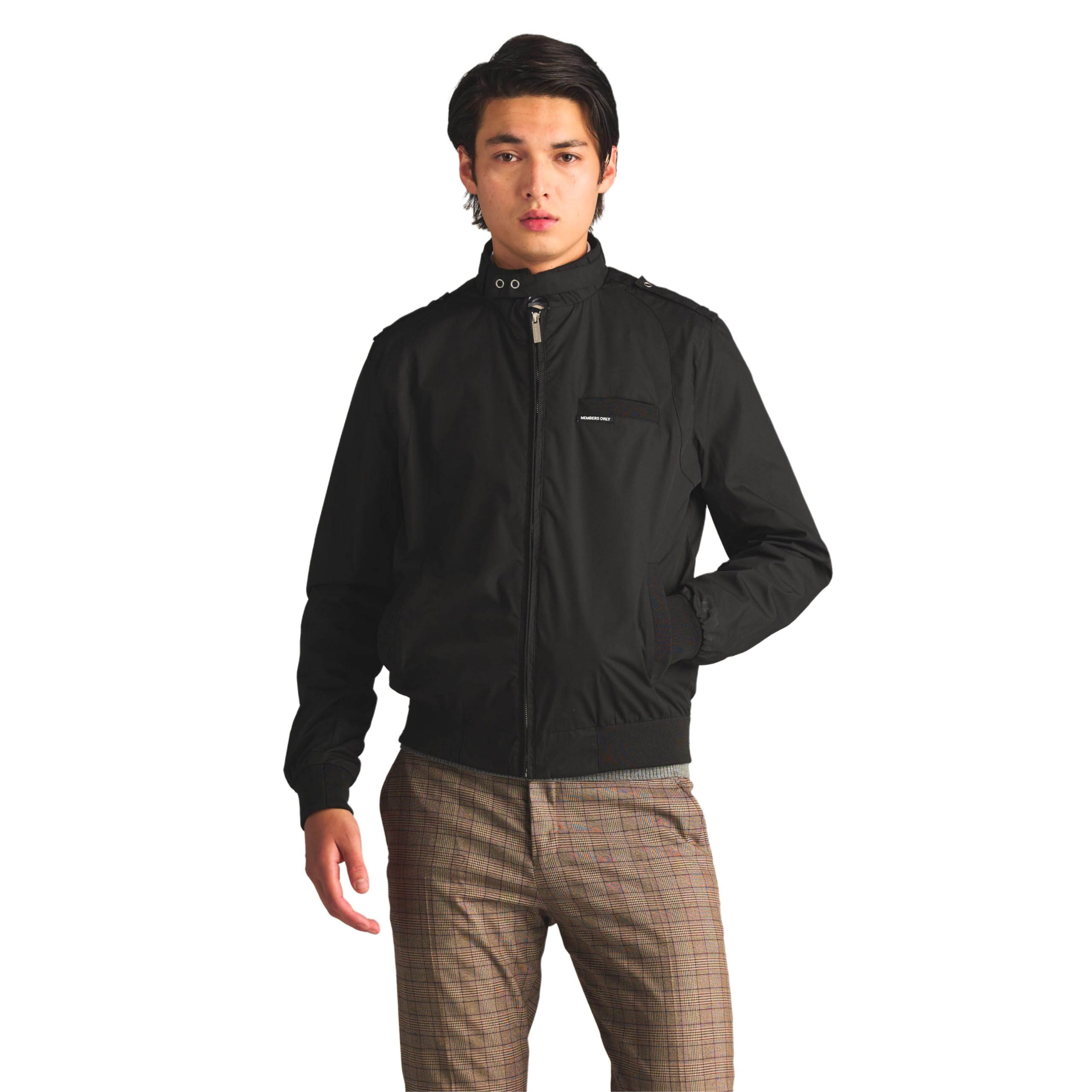 Unisex Classic Iconic Racer Lightweight Bomber Jacket - Perfect for Casual Outings, Motorcycle Rides & Street Style