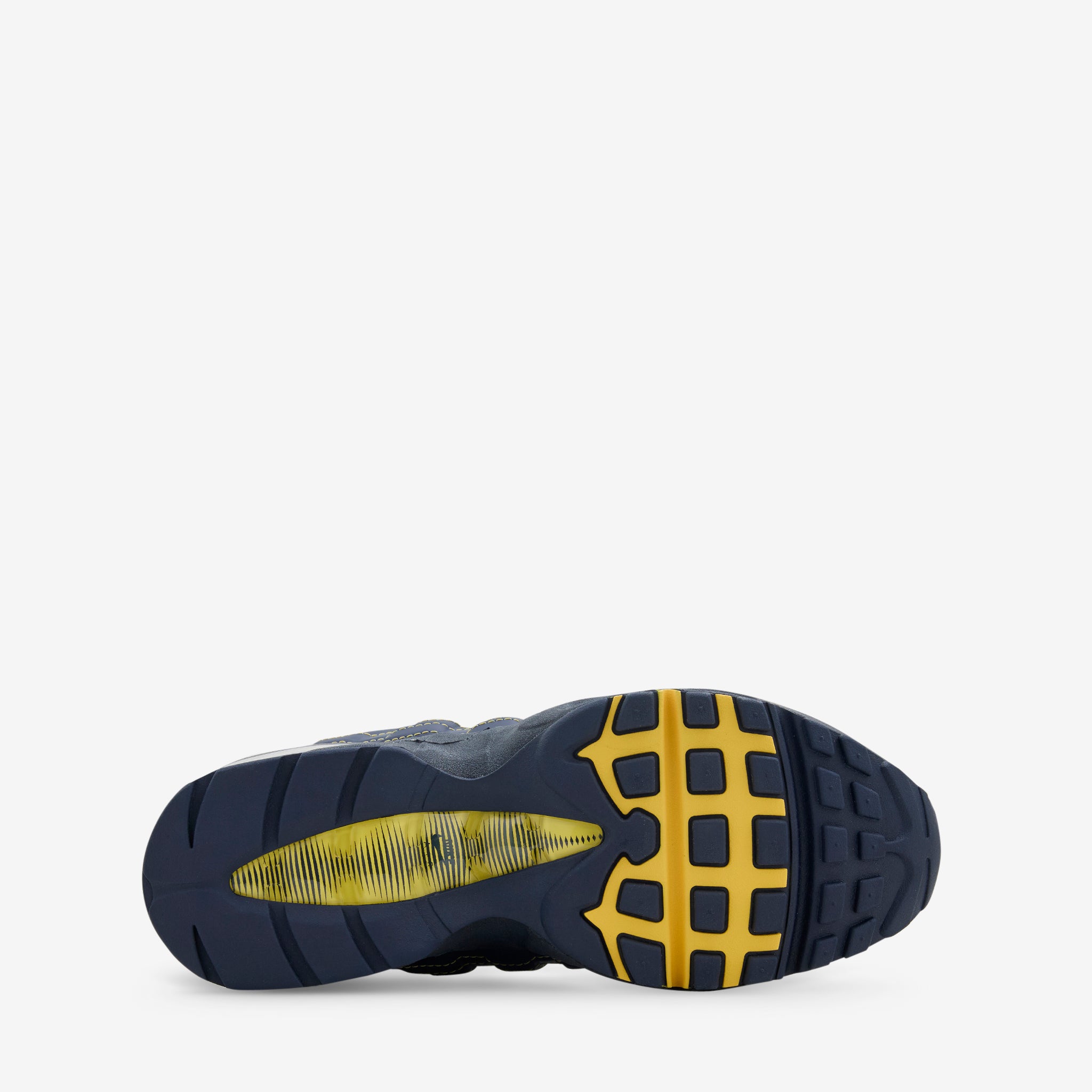 Nike Air Max 95 OG Sneakers - Obsidian/Varsity Maize Colorway | Retro Running Shoes for Men | Perfect for Jogging, Gym Workouts & Streetwear Fashion