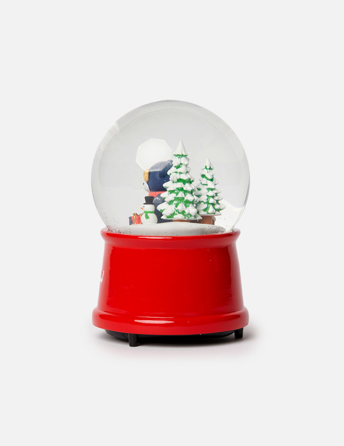 Bear Christmas Snow Globe - Handmade Winter Holiday Decoration for Home, Office & Gifts | Perfect for Christmas Tree Ornaments, Mantel Decor & Festive Centerpieces