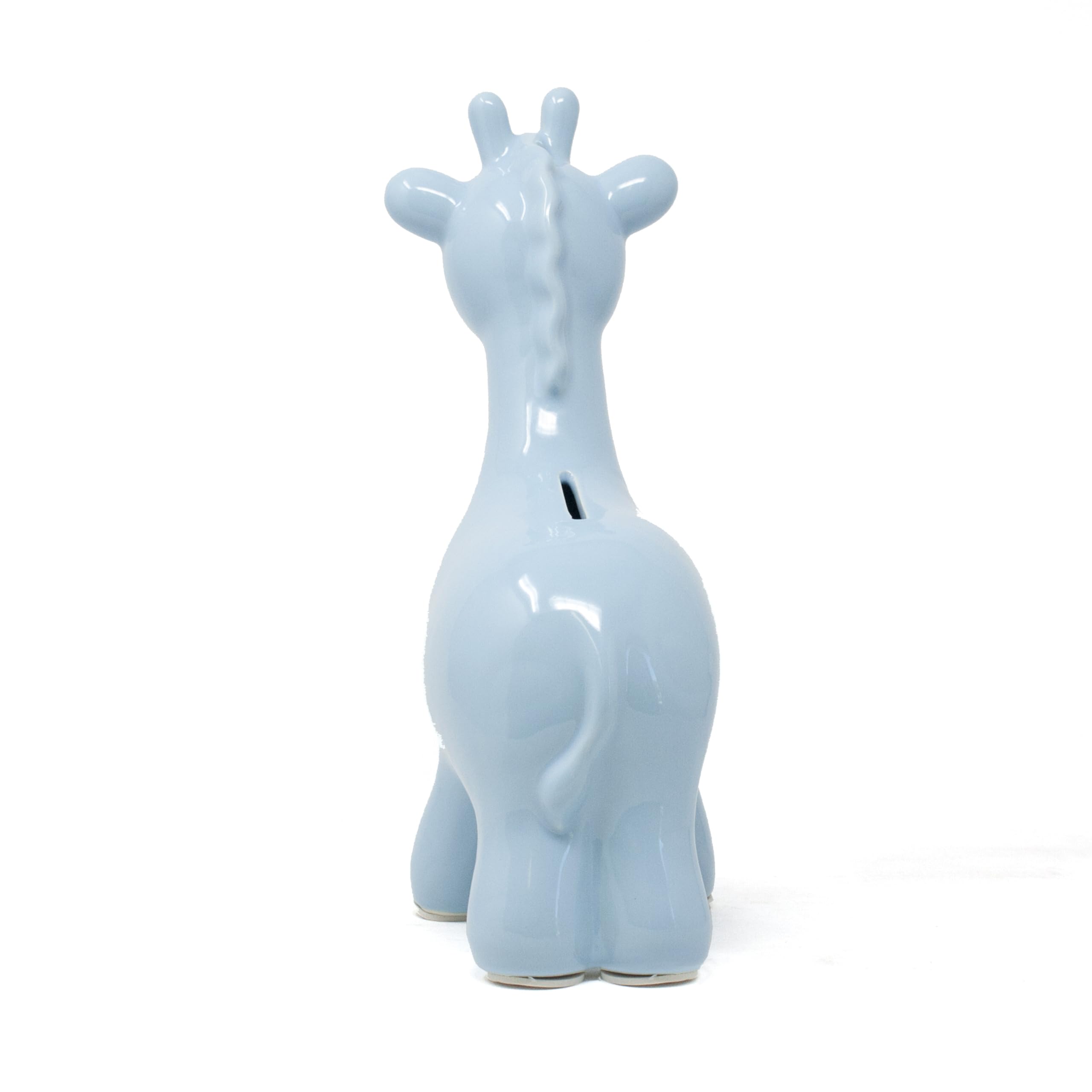 Child to Cherish Blue Ceramic Giraffe Piggy Bank - Perfect Gift for Kids' Savings & Room Decor