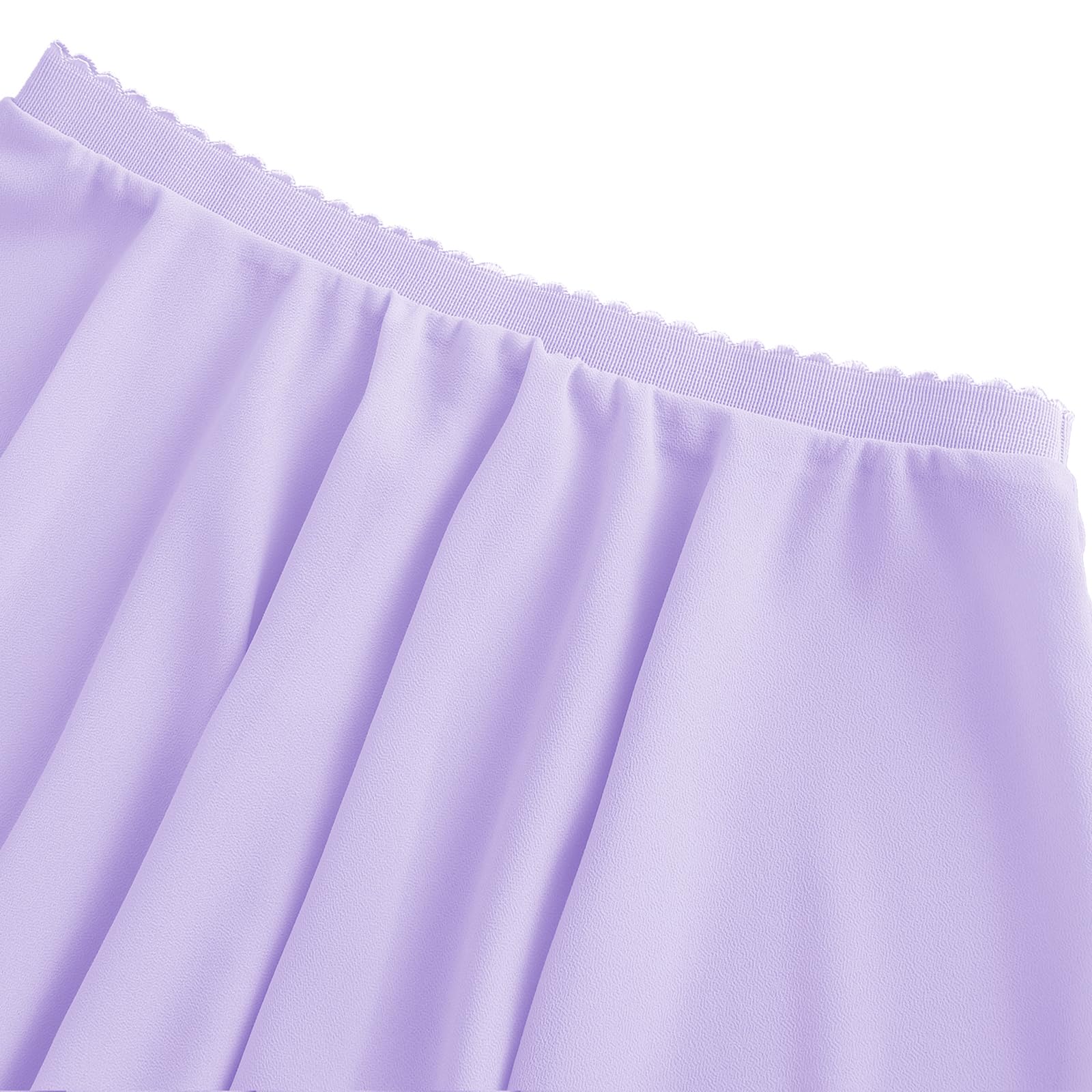 Ballet Skirt for Girls - Pull On Dance Wrap Skirt with Elastic Waist, Sheer Ballet Tutu for Toddler to Teen - Perfect for Recitals, Performances & Dance Classes