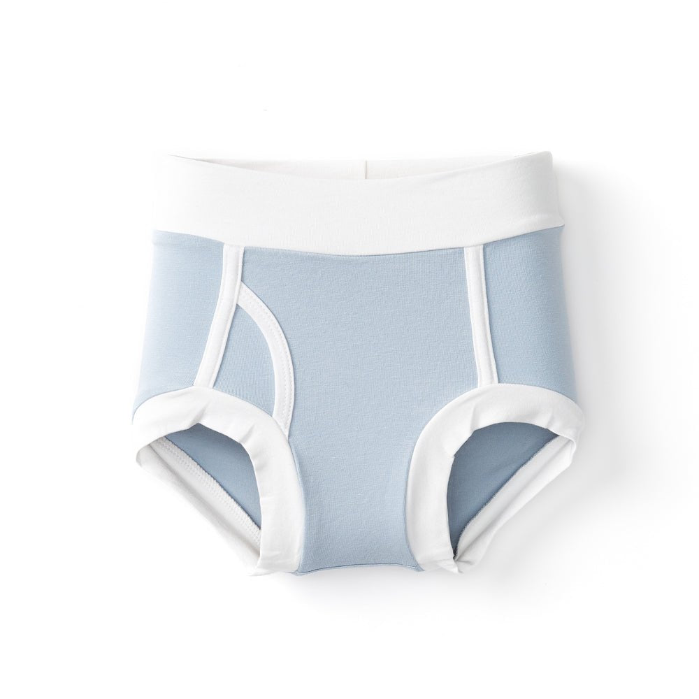Boys' Cotton Underwear Soft Comfortable Breathable Powder Blue - Perfect for School, Sports & Everyday Wear
